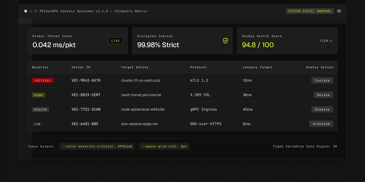 PKISecOPS Design System