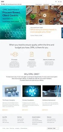 OPAL homepage — process-based, client-centric approach